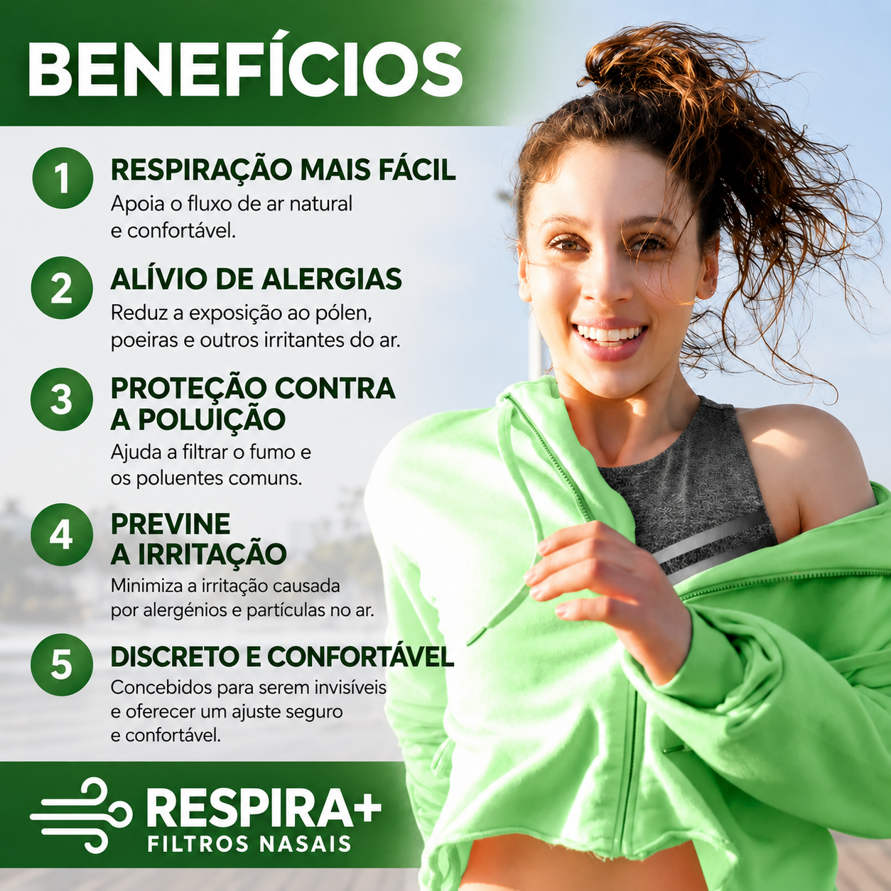 Filtros Nasais RESPIRA+