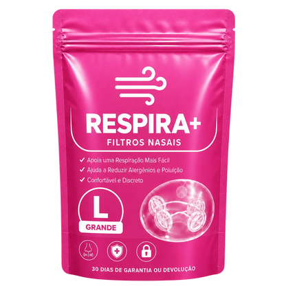 Filtros Nasais RESPIRA+