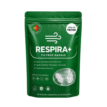 Pack de Teste | Filtros Nasais RESPIRA+